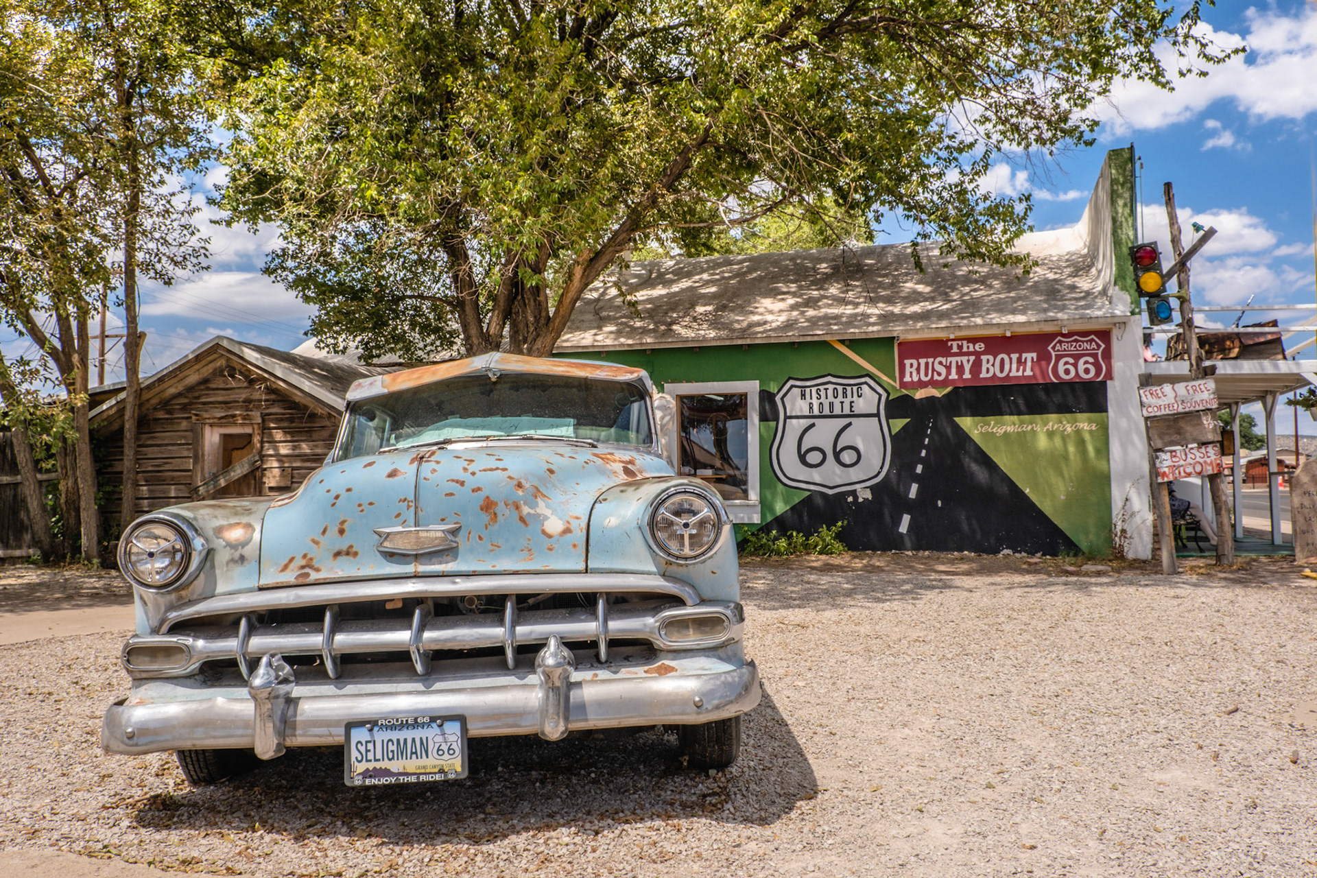 Seligman, on the Route 66, AZ