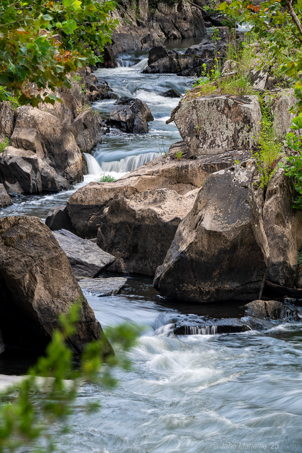 August @ Little Sister Falls @ Great Falls MD