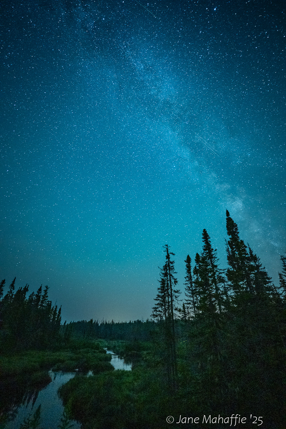 Milky Way shimmer