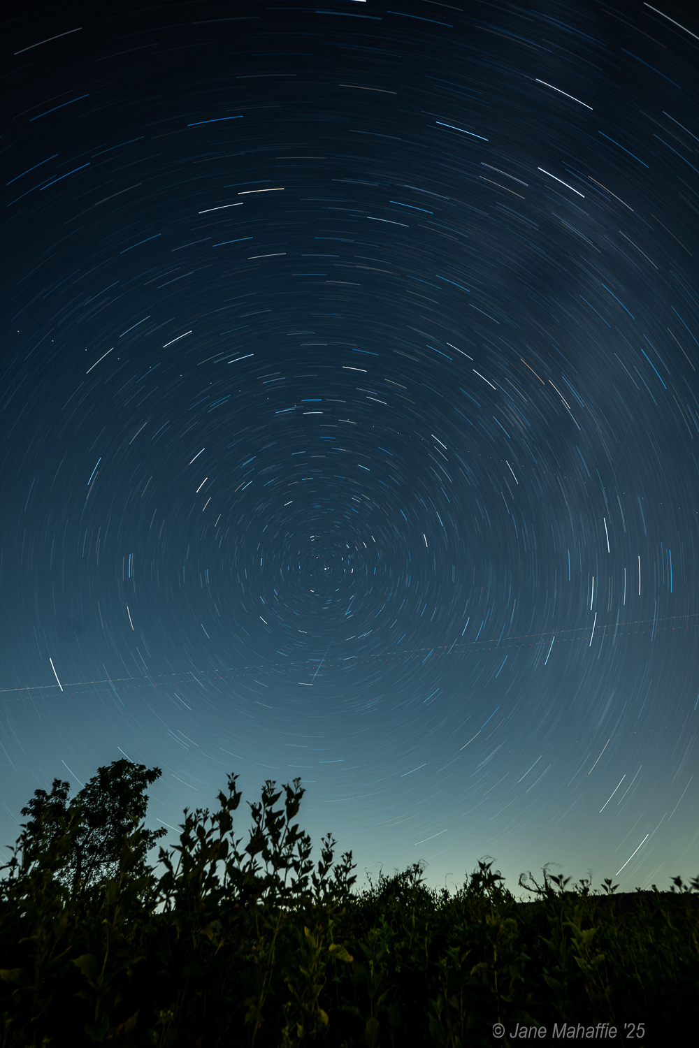 Star Trails @ Sky Meadows SP 08 25
