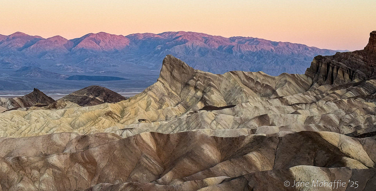 Zabriskie Point @ Sunrise -- Death Valley NP