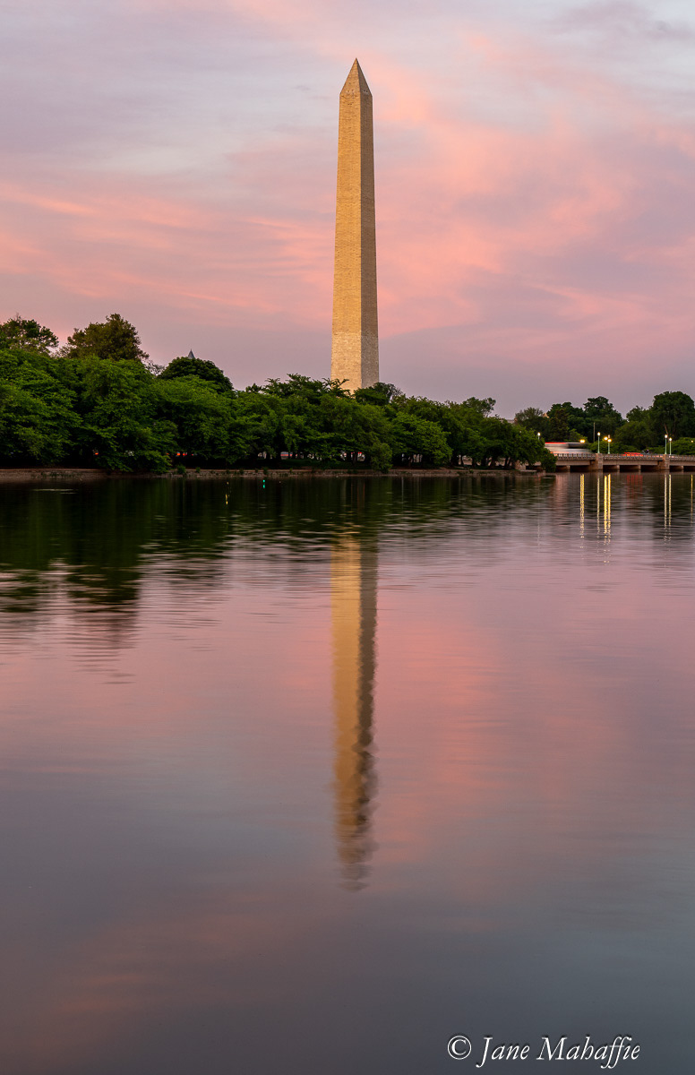 Sunset Washington Monument 5/11/2025