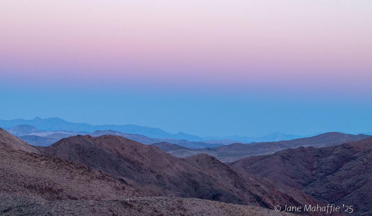 Sunset Dante's View - Death Valley NP
