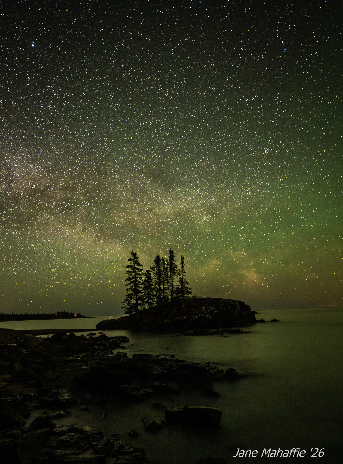 Early evening Milky Way