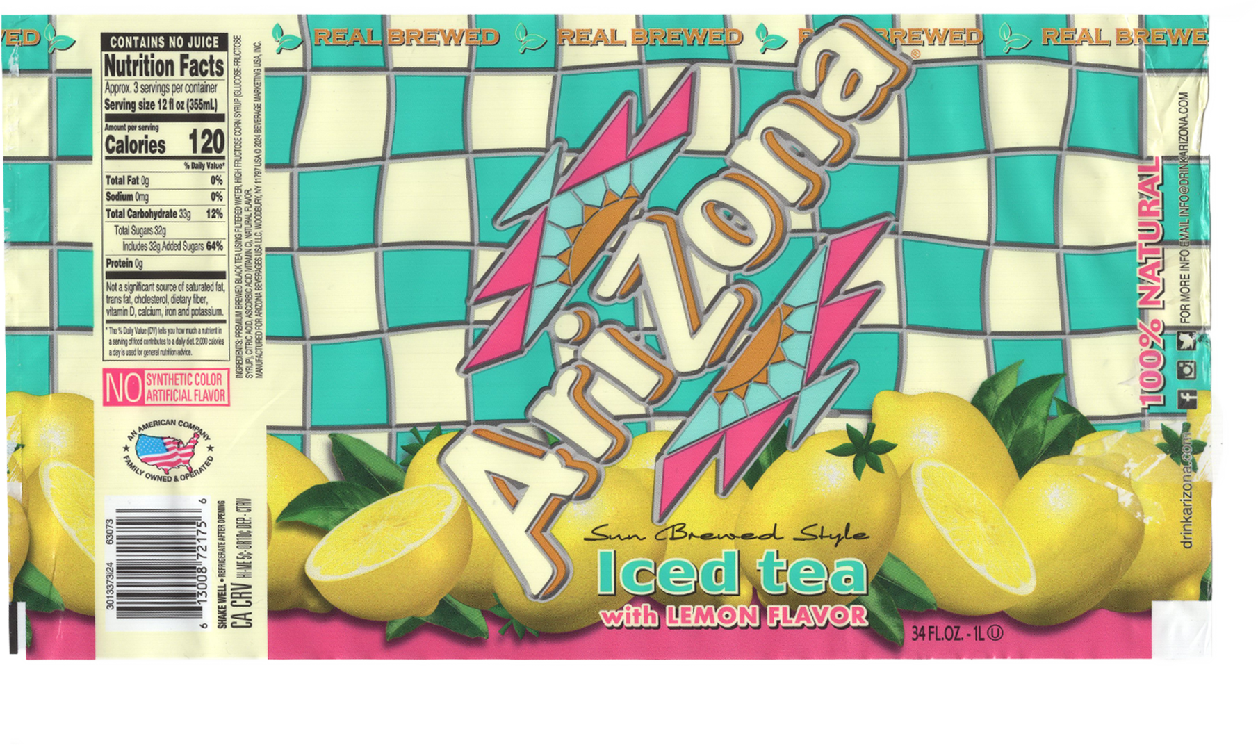 Lemon flavor wrapper