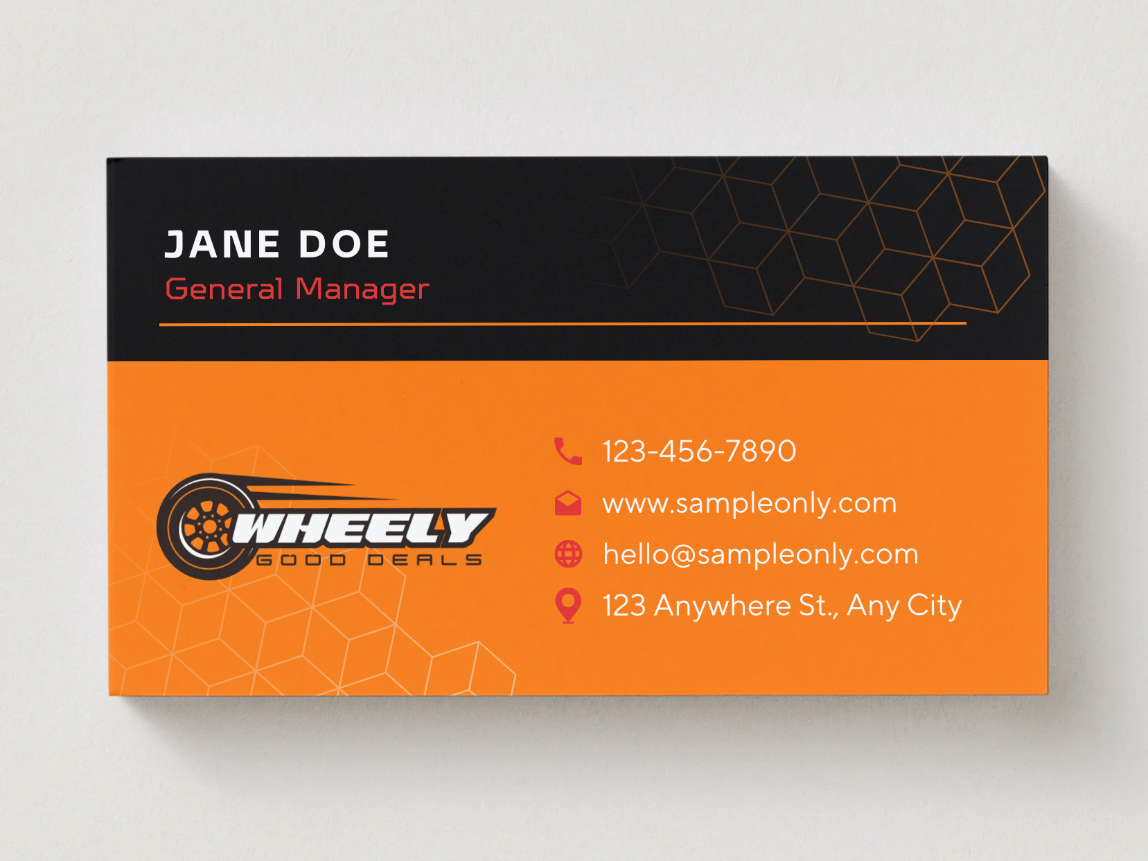Front Business Card