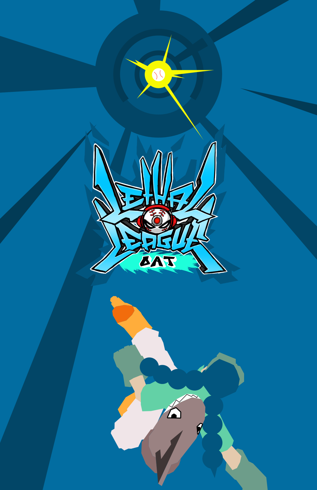 A fake poster for Lethal League for a tournament.
