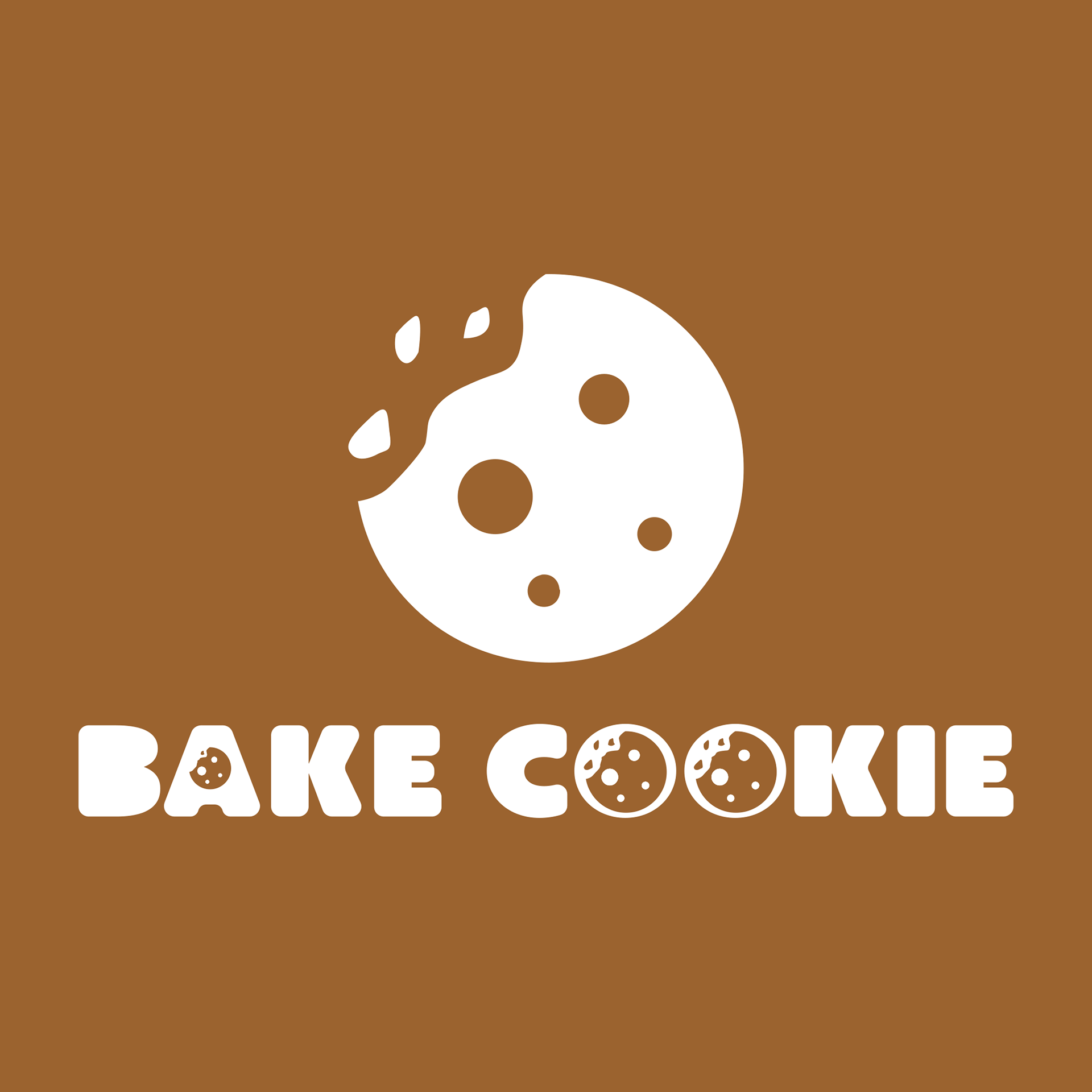 A fake logo for a cookie bakery.