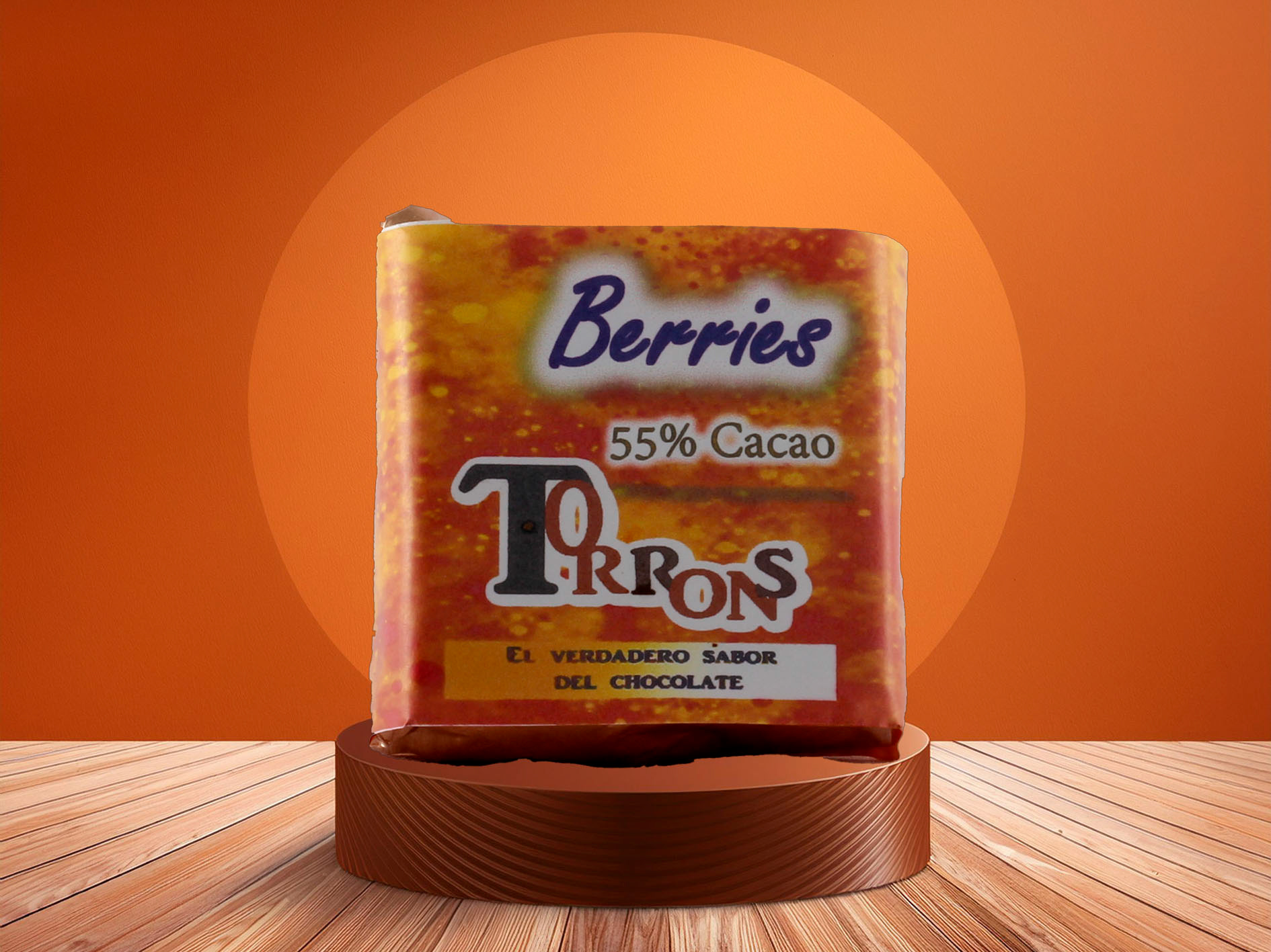 Turrón de Berries Q20 50g.