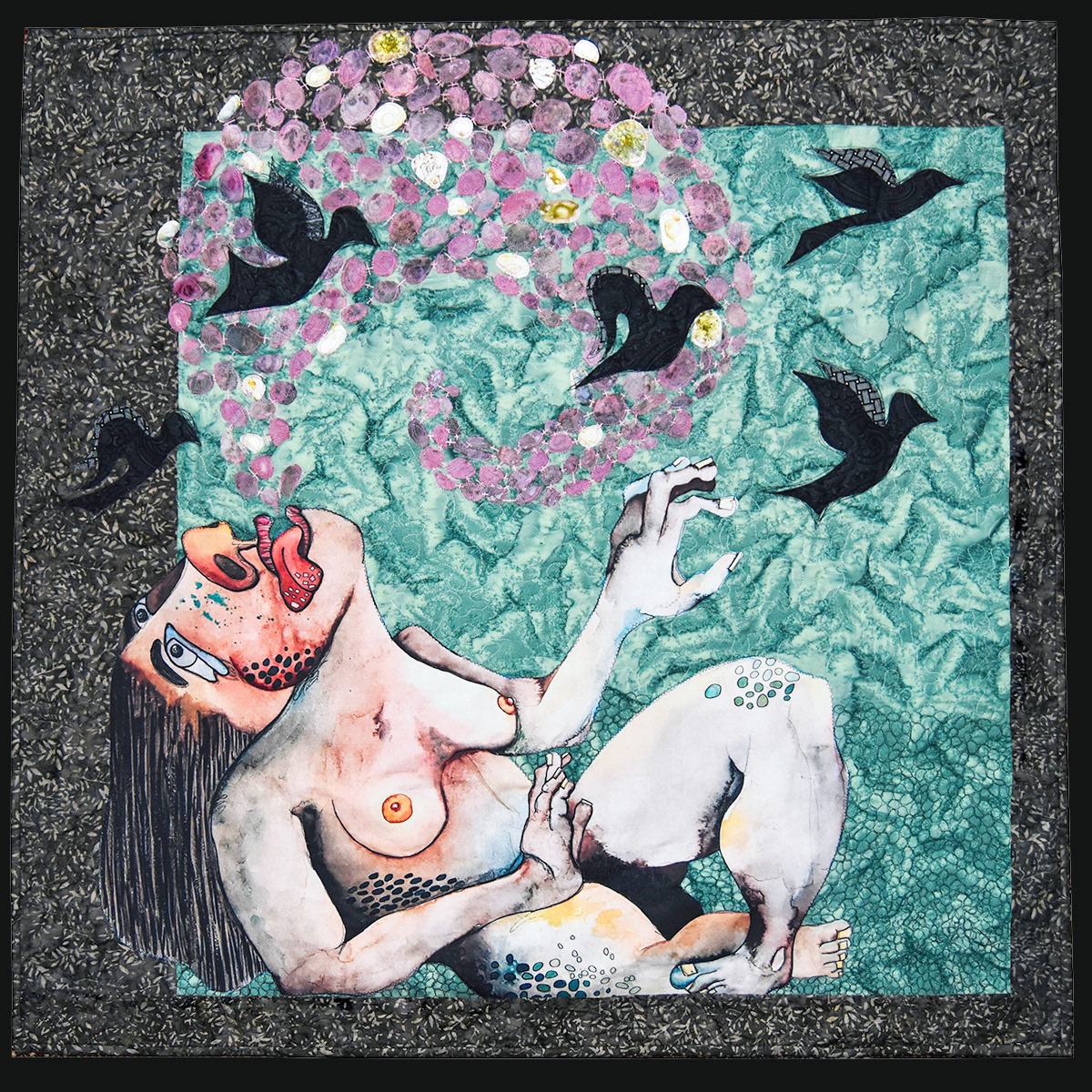 On a Wing and a Prayer, 37x38",  $2100