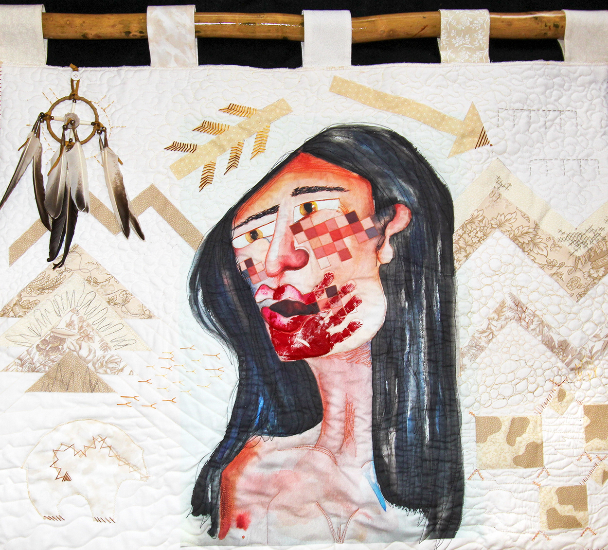 Dine Sister, 43 x 37", $1600