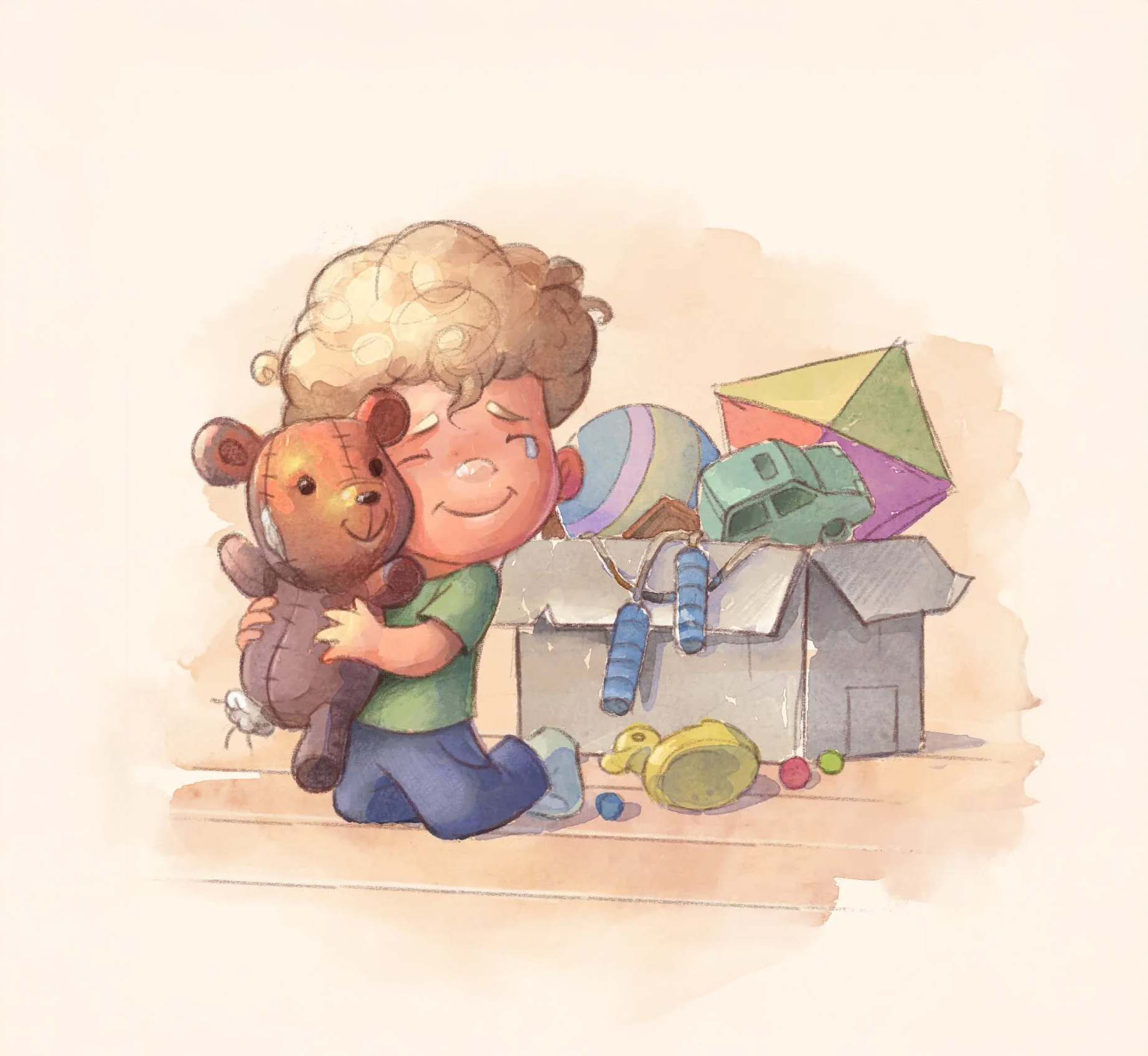Gratitude - personal illustration