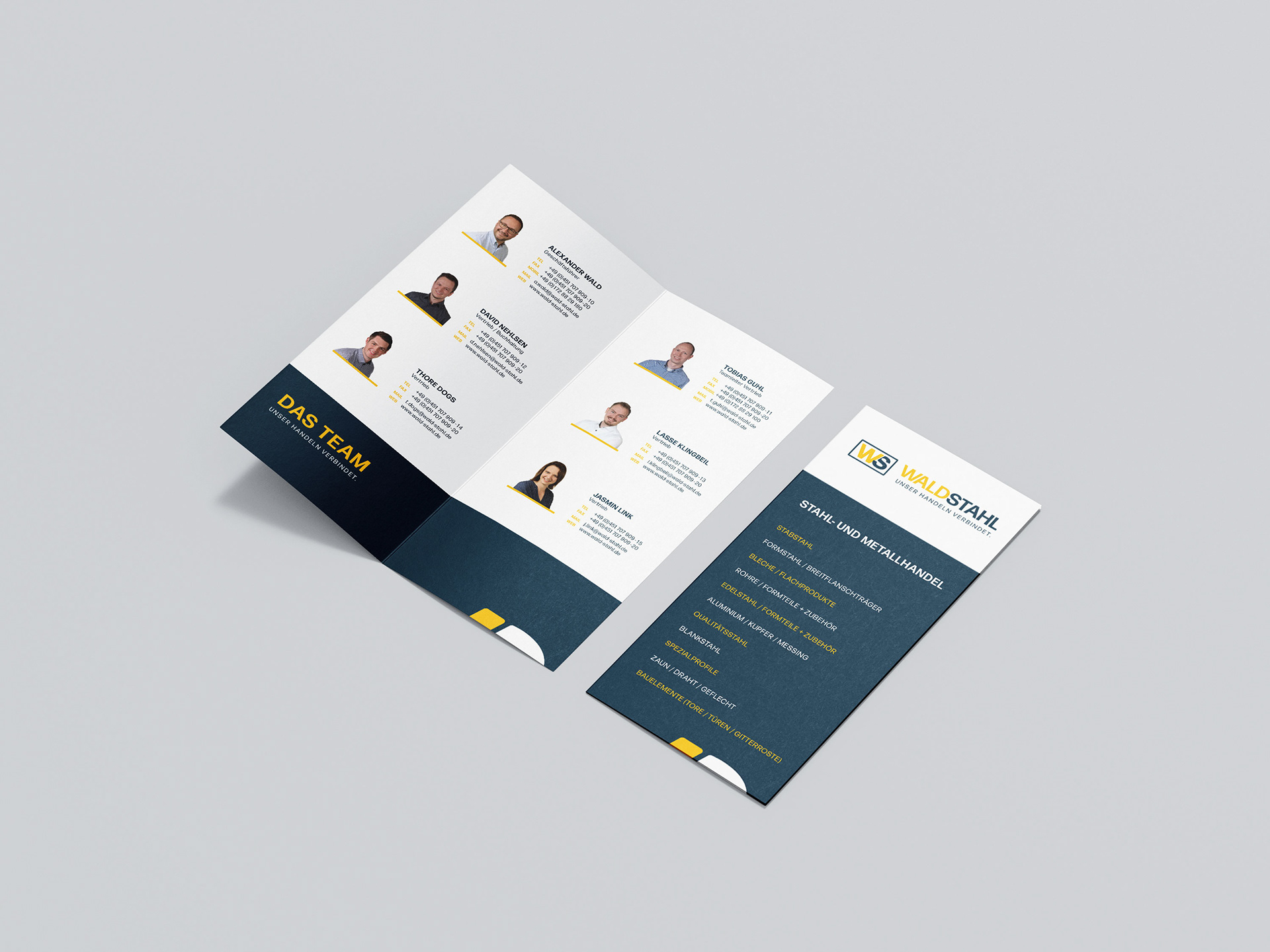 Kontaktflyer