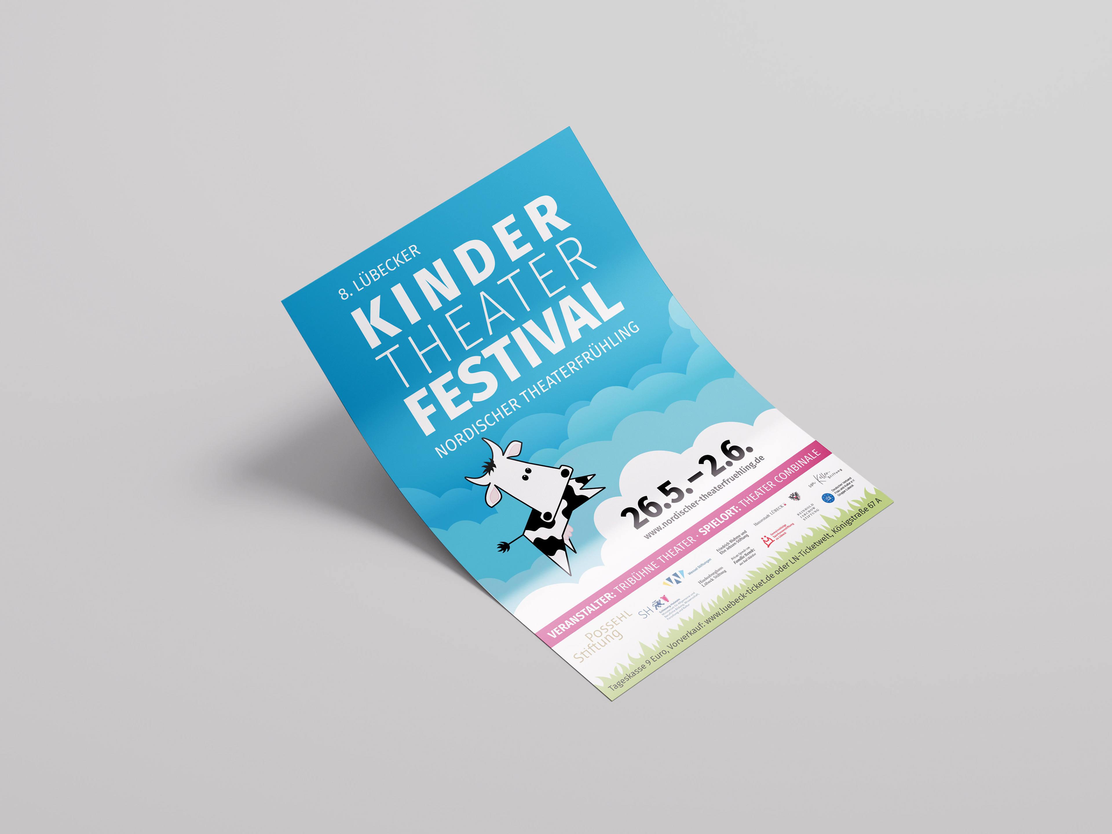Plakat – 8. Lübecker Kindertheaterfestival