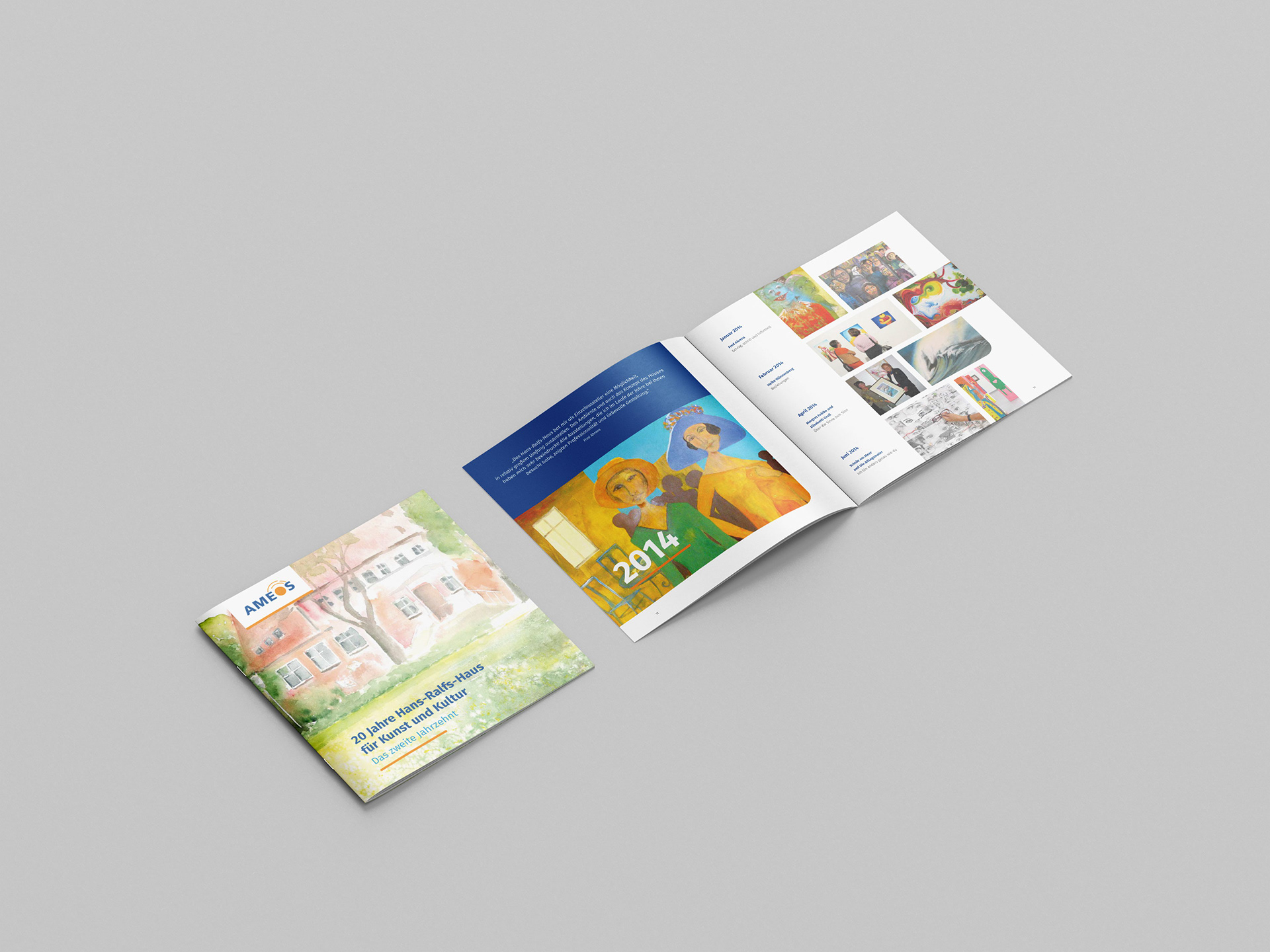Erstellung und Satzarbeiten nach Unternehmens-CI – Jubiläumskatalog