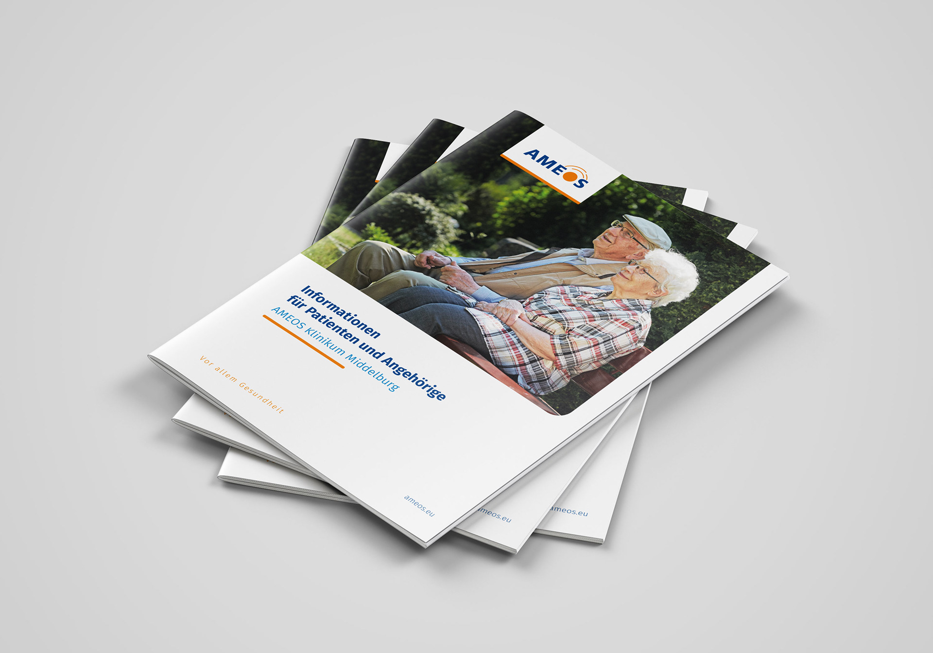 Erstellung und Satzarbeiten nach Unternehmens-CI – A4 Broschüre
