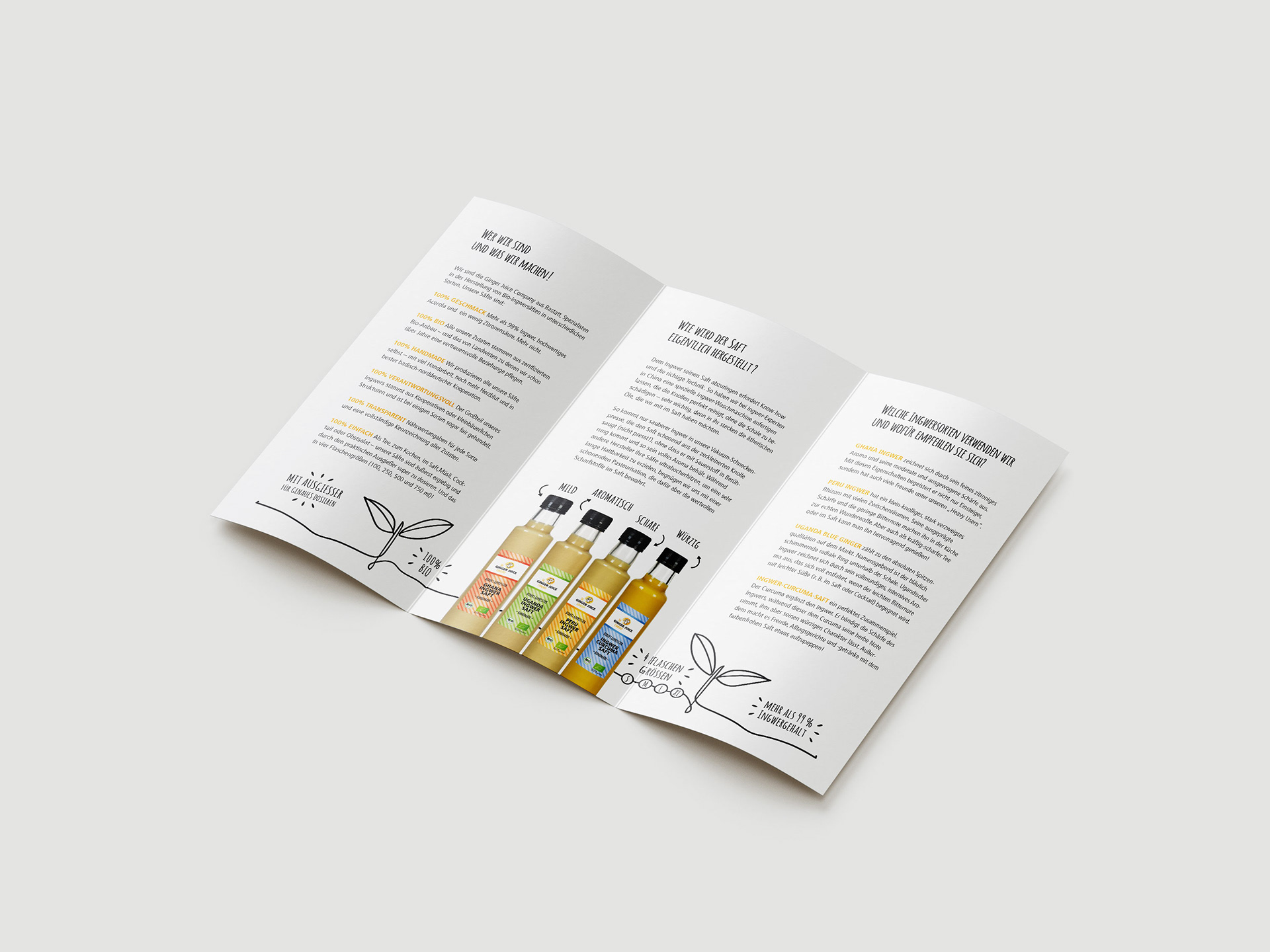 Informationsflyer für Endverbraucher