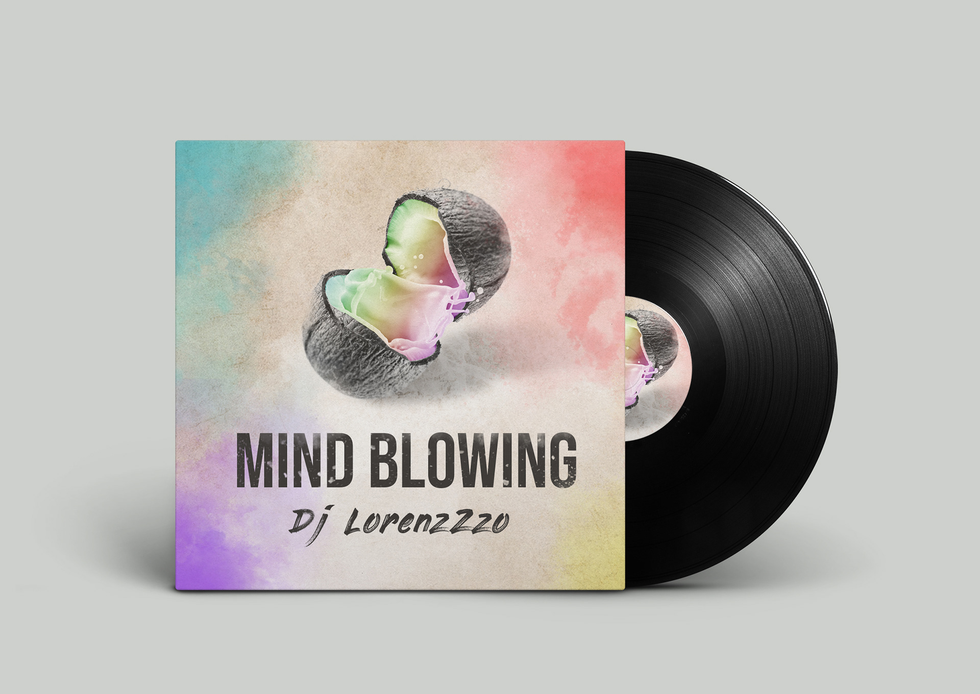 Official cover of the debut single from DJ Lorenzzzo "Mind Blowing".