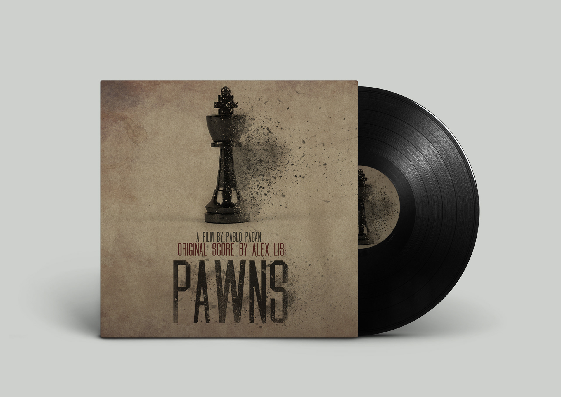 Soundtrack  cover from "Pawns" (2019). Original soundtrack by Alex Lisi.