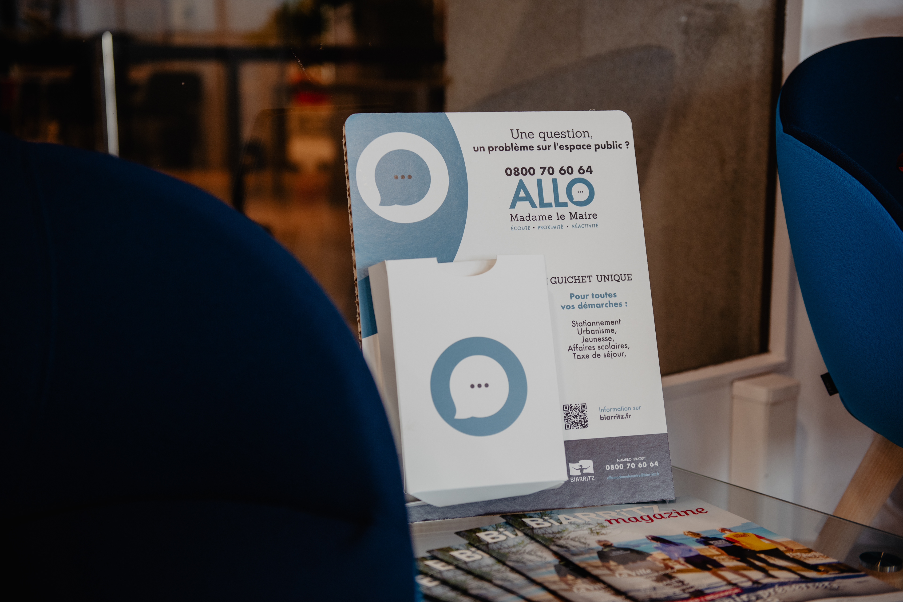 Création PLV : Allô Mme le Maire