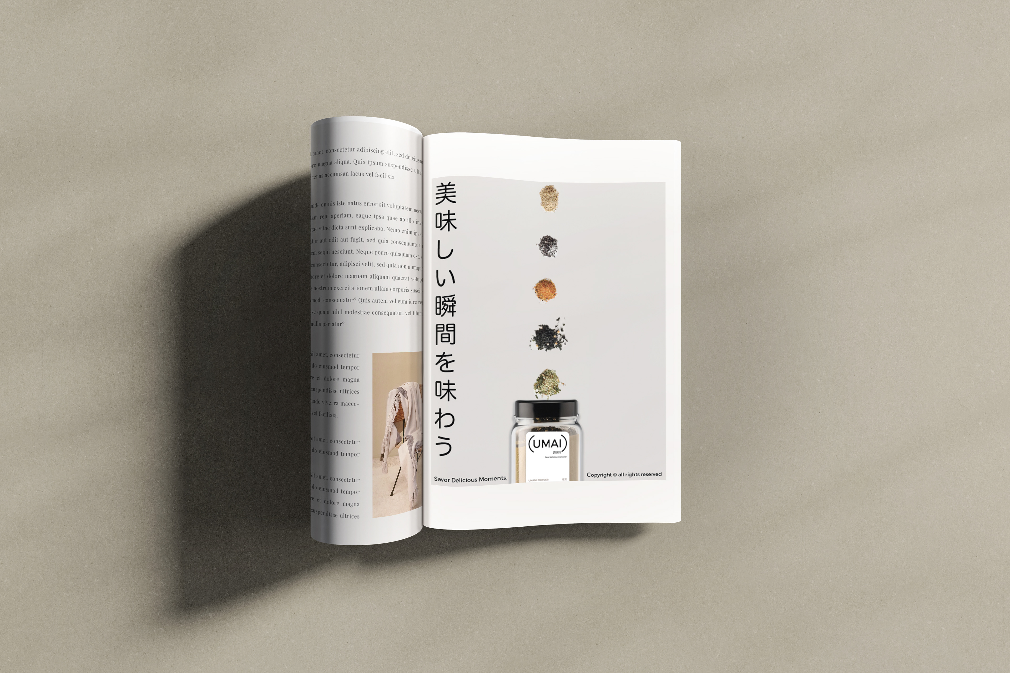 Umai Magazine Advertisement