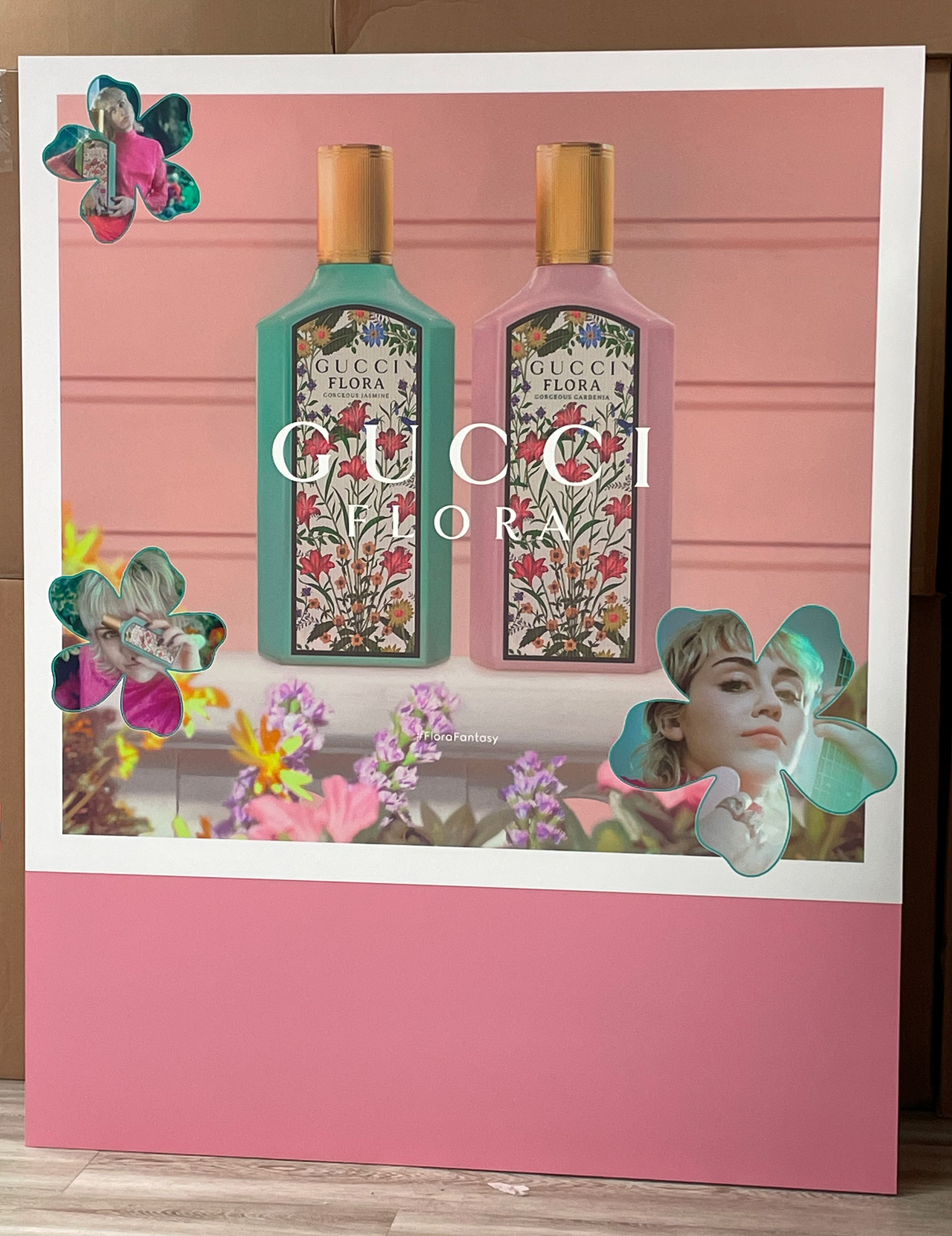 My responsibilities here were composing of visuals, print, cut and mount visual to shelf