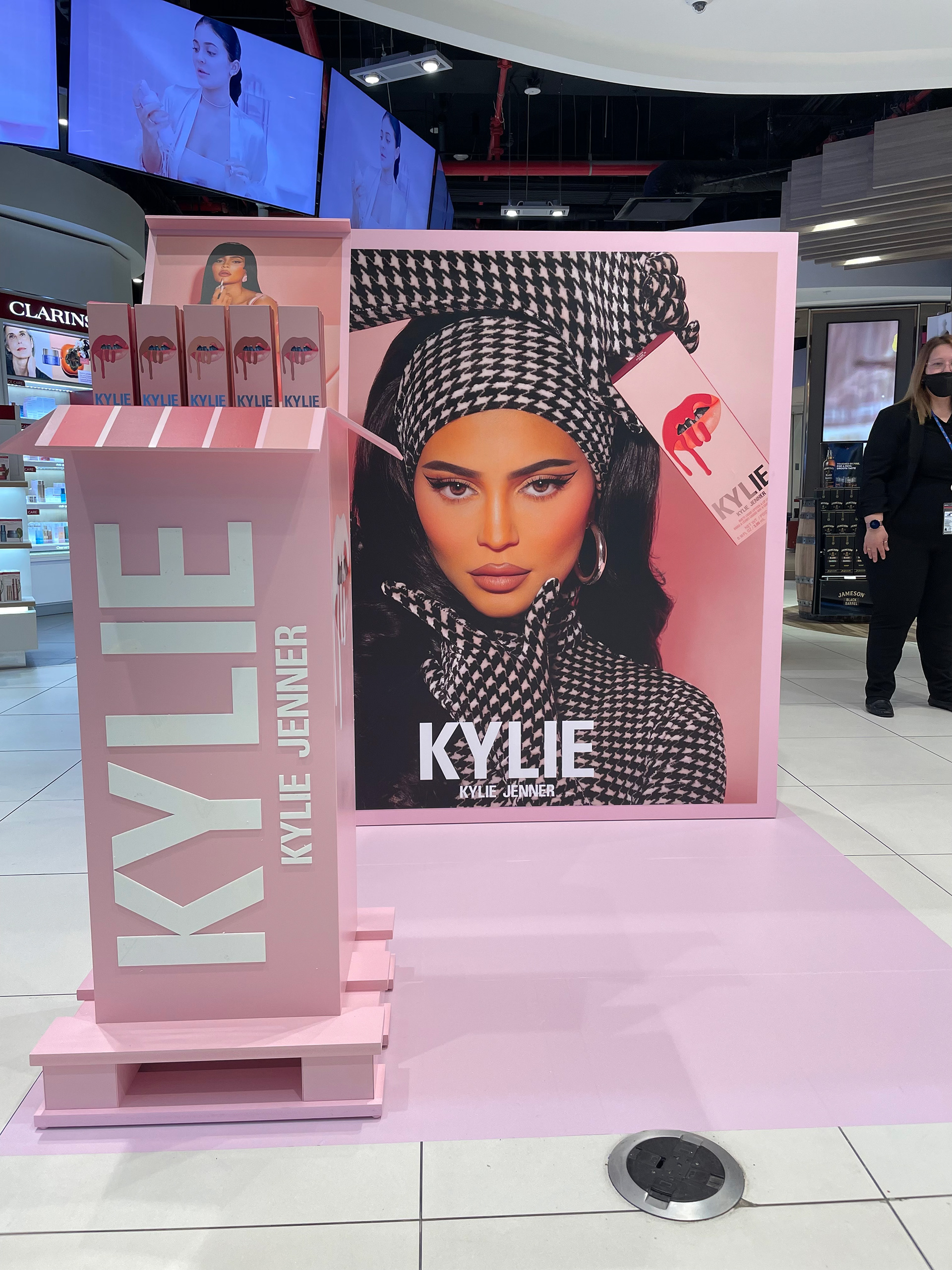 Match Brand colors, produce of floor and back visual.