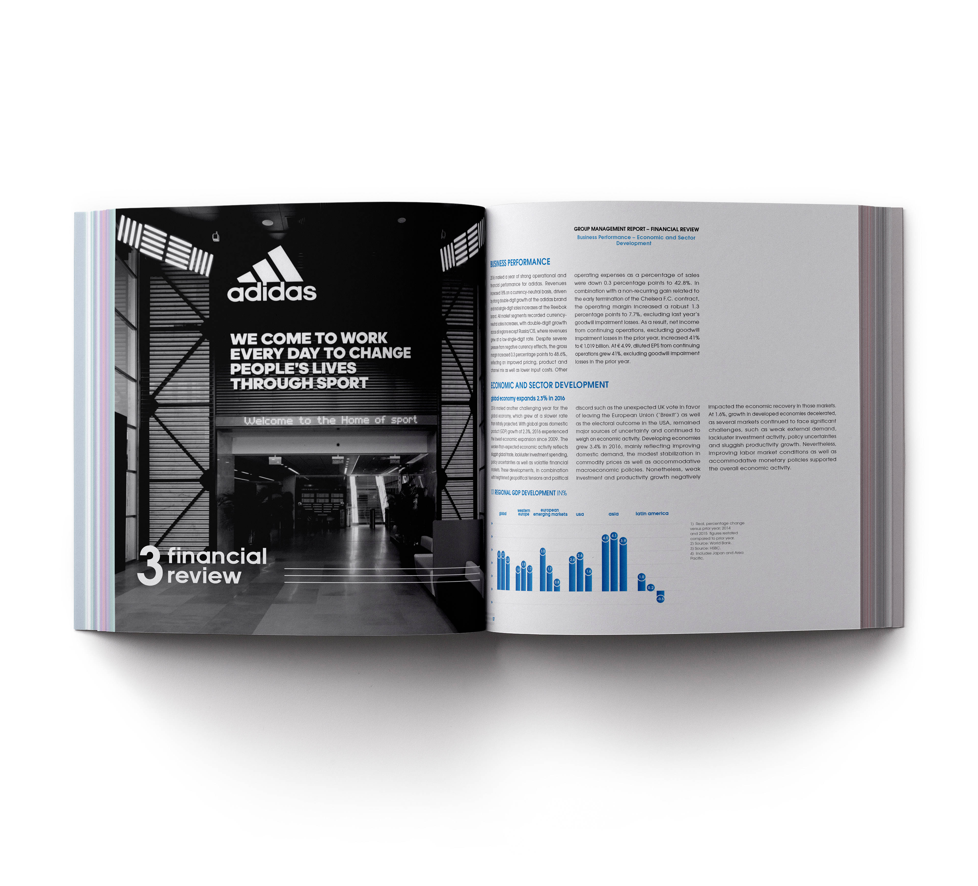 dinámica Rebobinar La base de datos Issaid Vargas - Adidas Annual Report