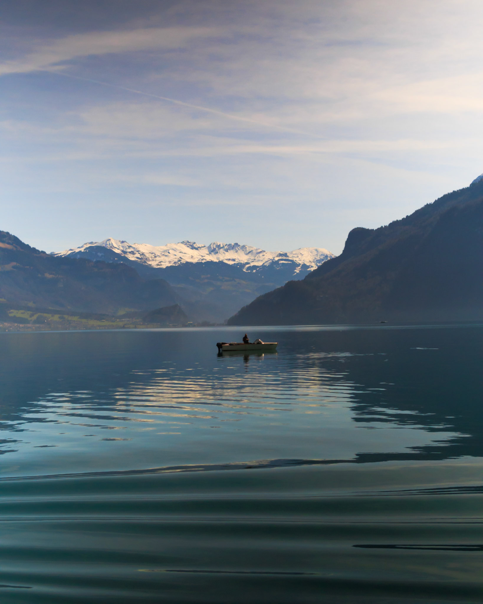 A moment of serenity on the Brienzersee
