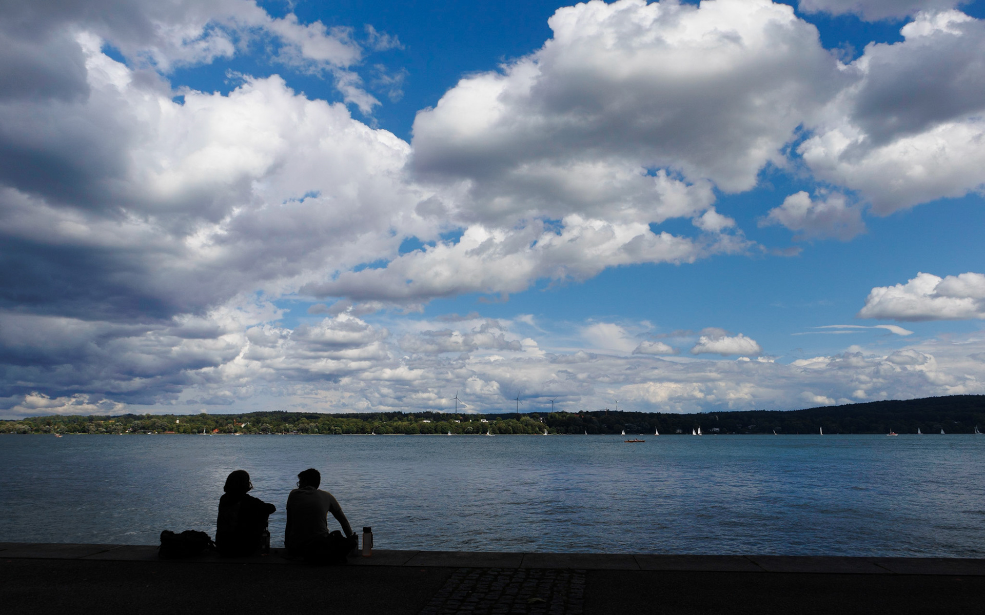 Summer Skies over Starnbergersee