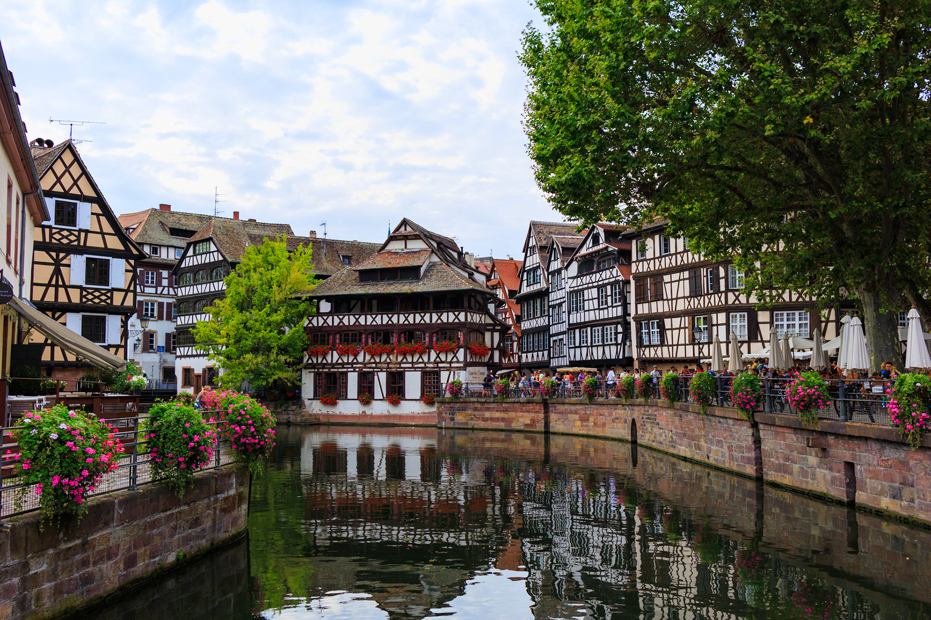 The Petite France quarter, a UNESCO World Heritage Center