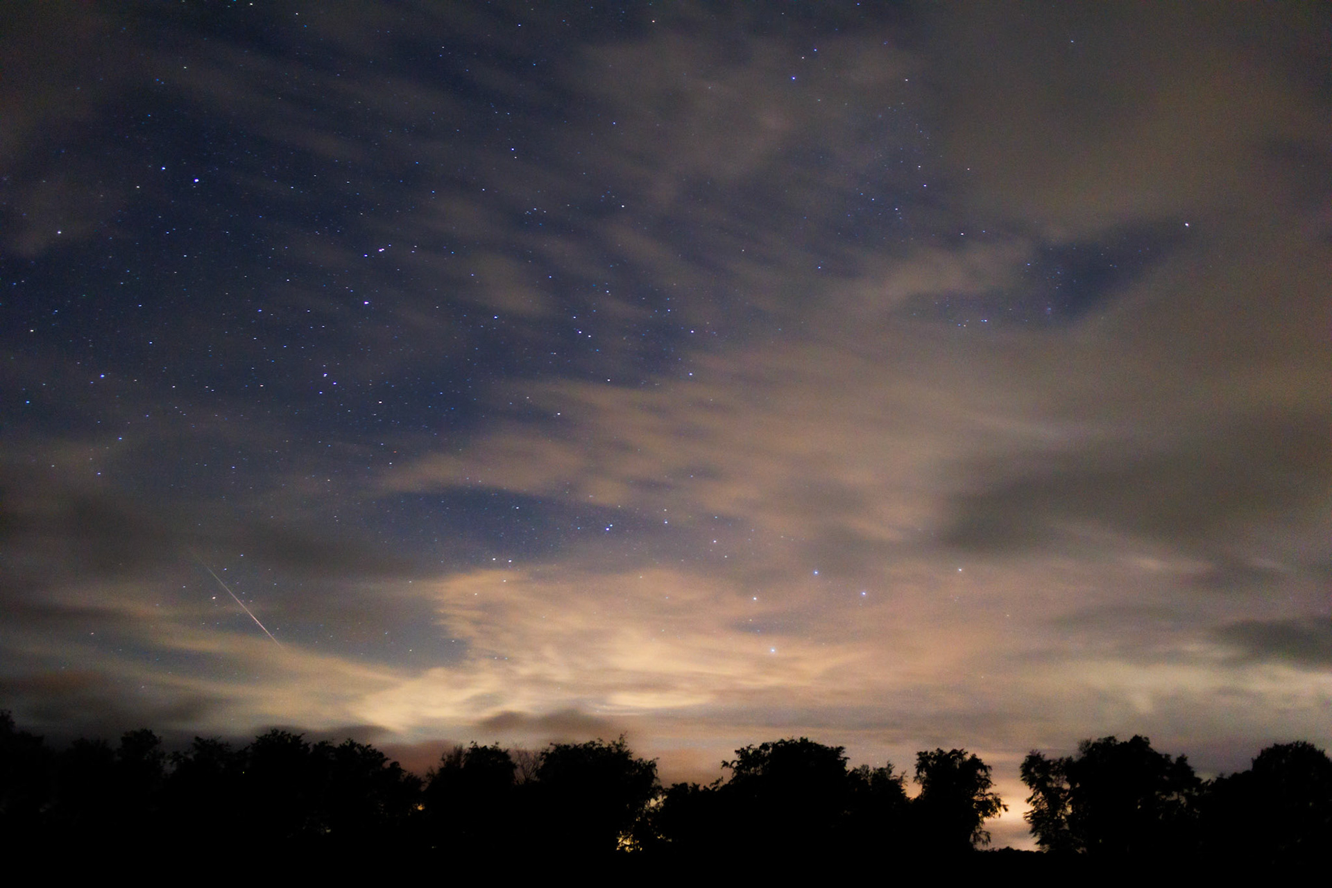 Perseid meteor shower seen from Schmalenberg on 12.08.2023
