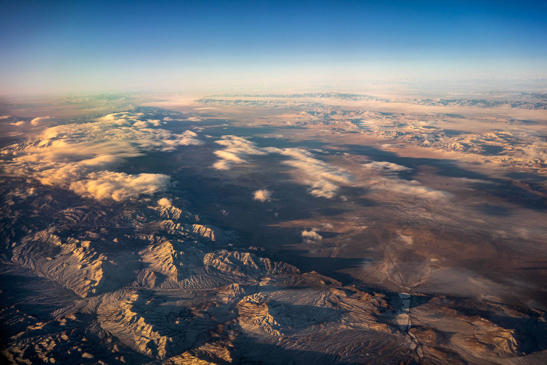 Sierra Mountain range, NV