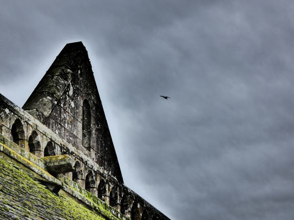 Mont Saint-Michel, Normandie, France, février 2020 / Normandy, France, February 2020