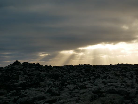Retrouvailles crépusculaires Islande, Reykjanesfólkvangur