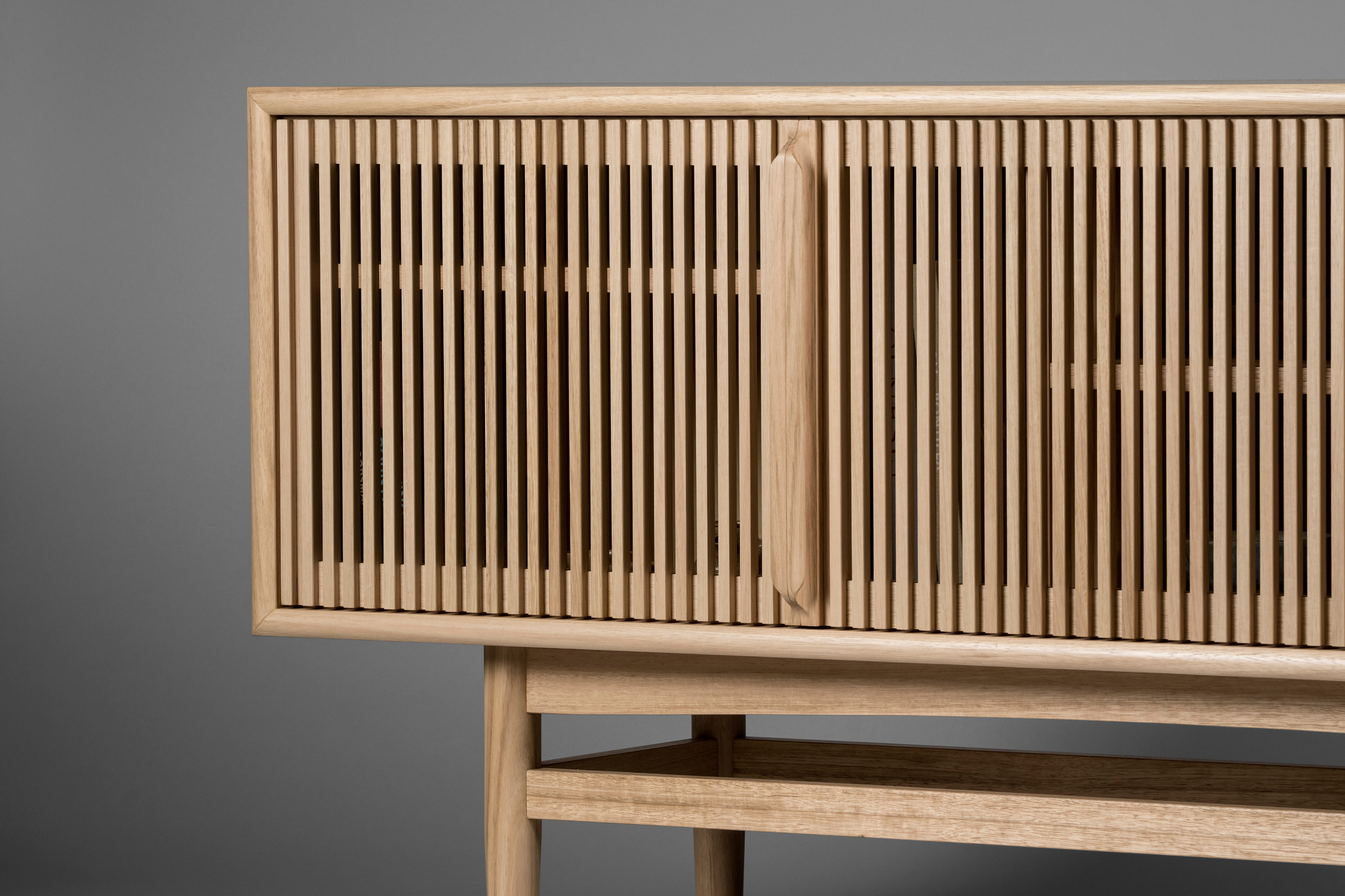 Mid century inspired sideboard - Tasmanian Oak