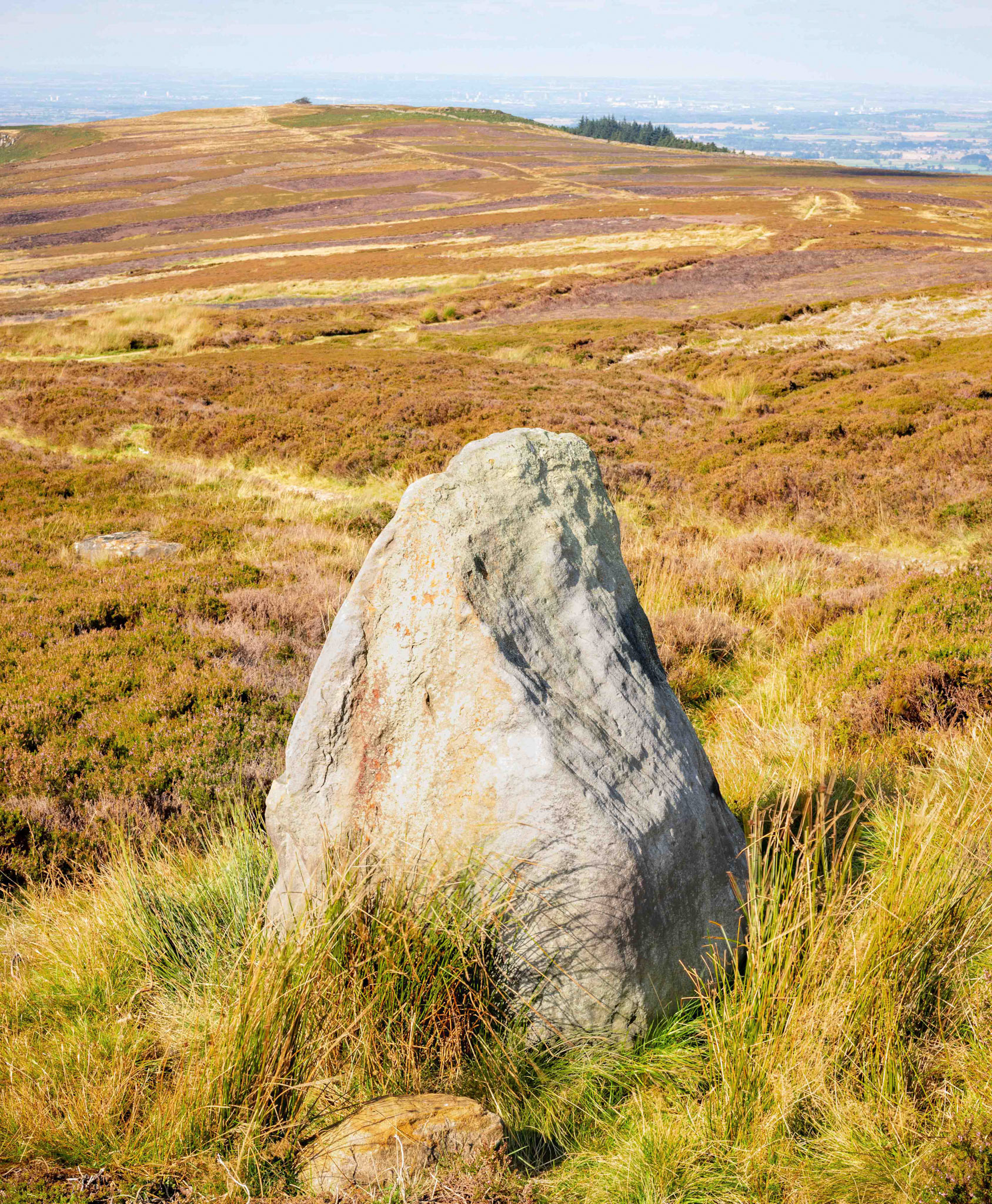 Large Stone on Carr Ridge - Urra Moor North York Moors 2021