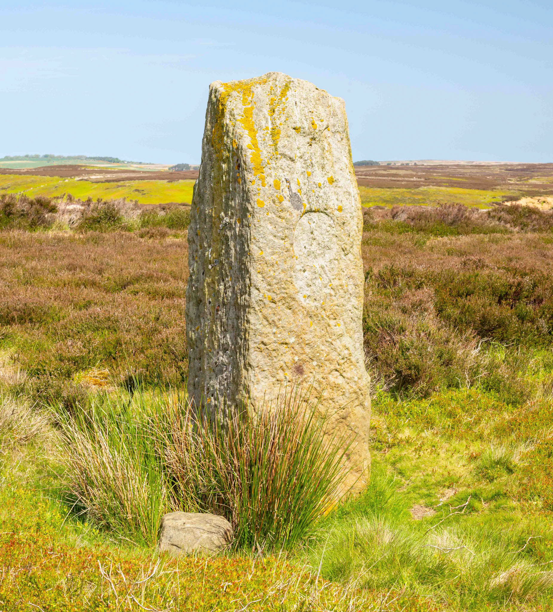 Long Stone on Easington High Moor - North York Moors UK 2023