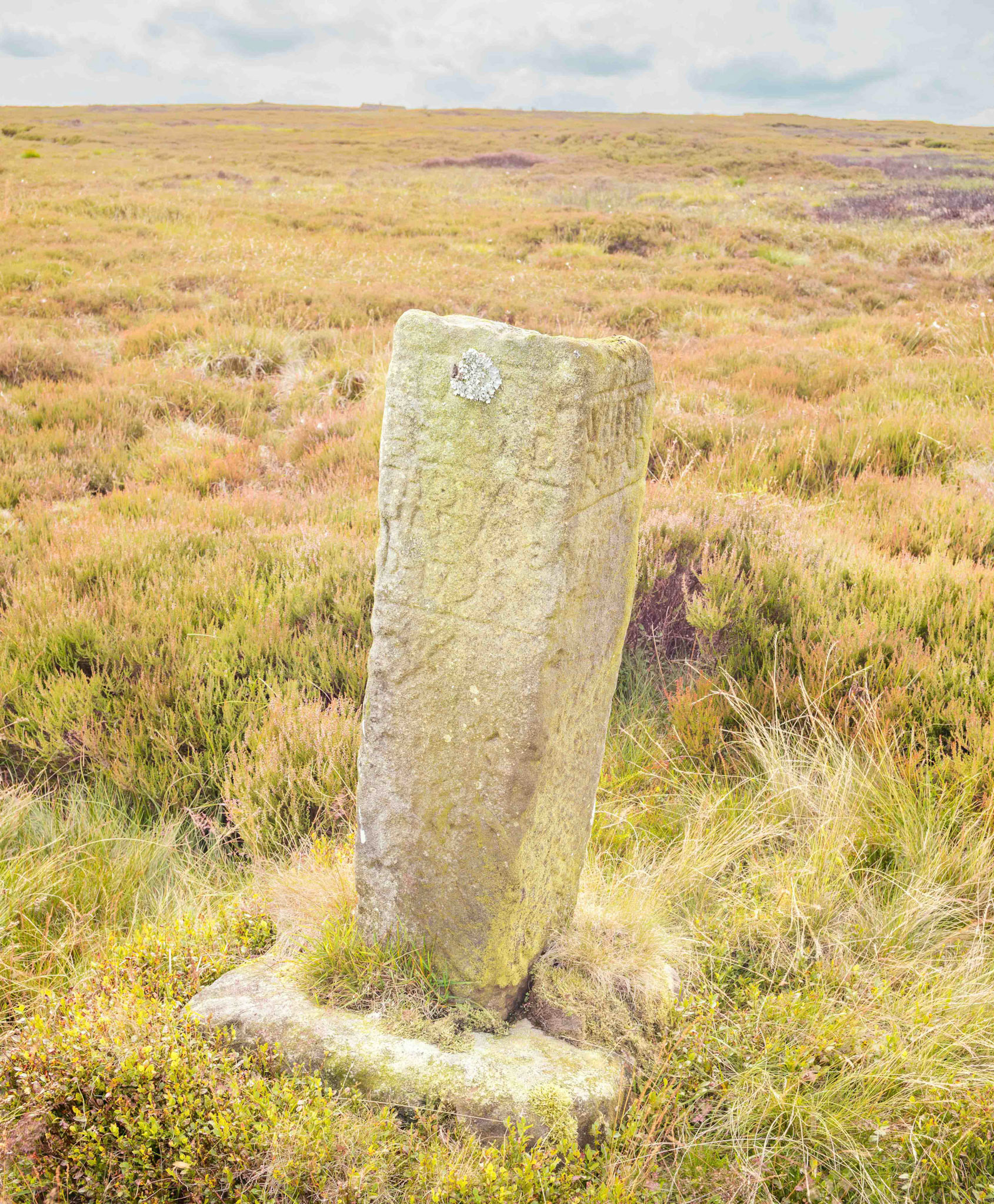 Caper Hill Cross - Thomas Harwood side - North York Moors UK 2024