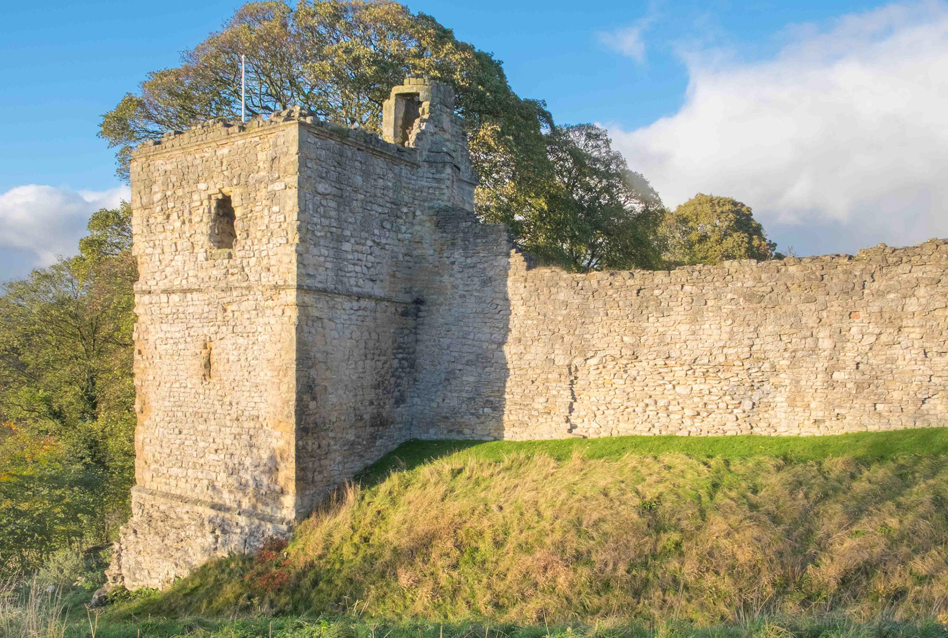 Pickering Castle - North Yorkshire UK