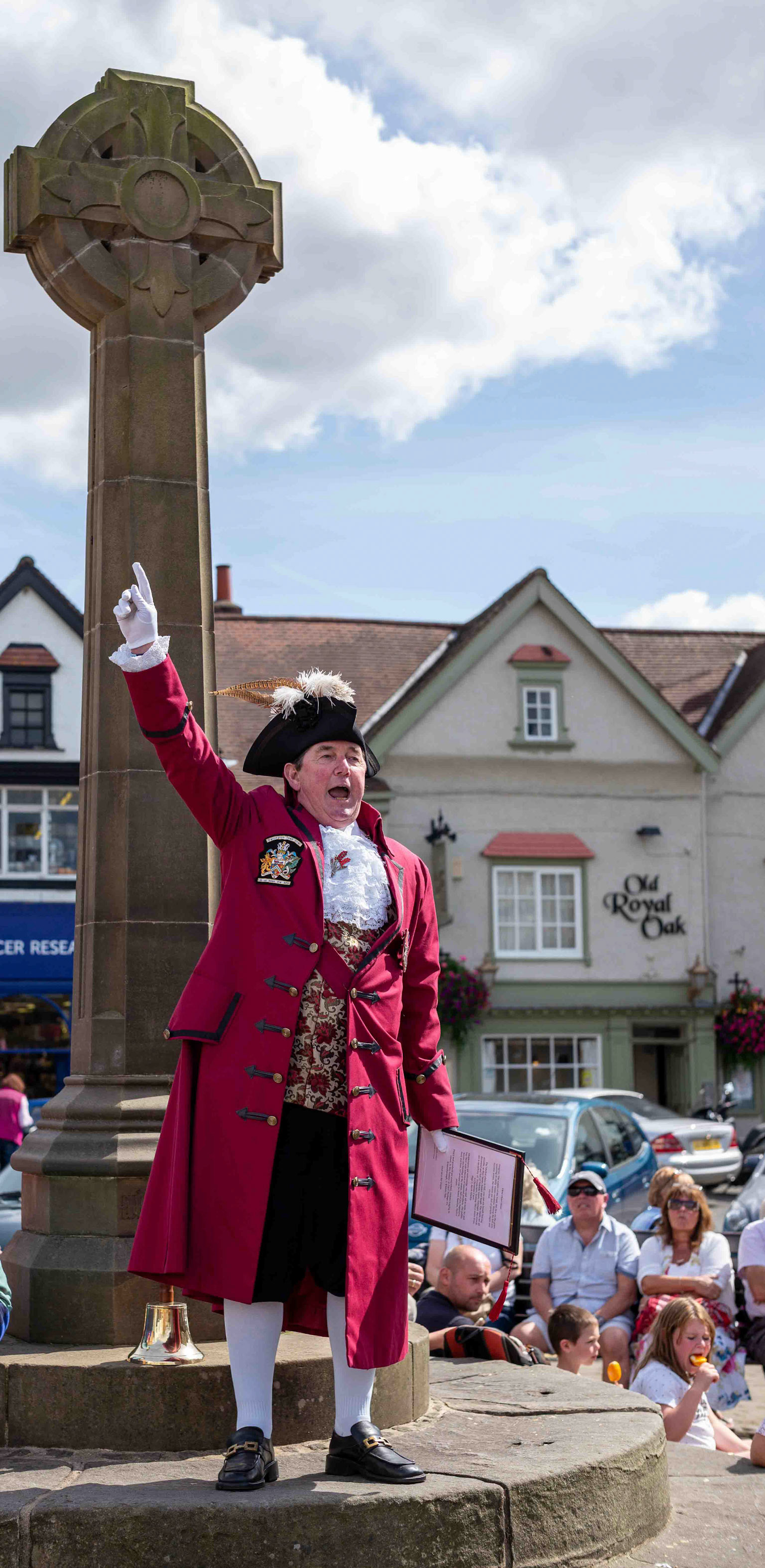 The Town Crier - Knaresborough North Yorkshire 2017