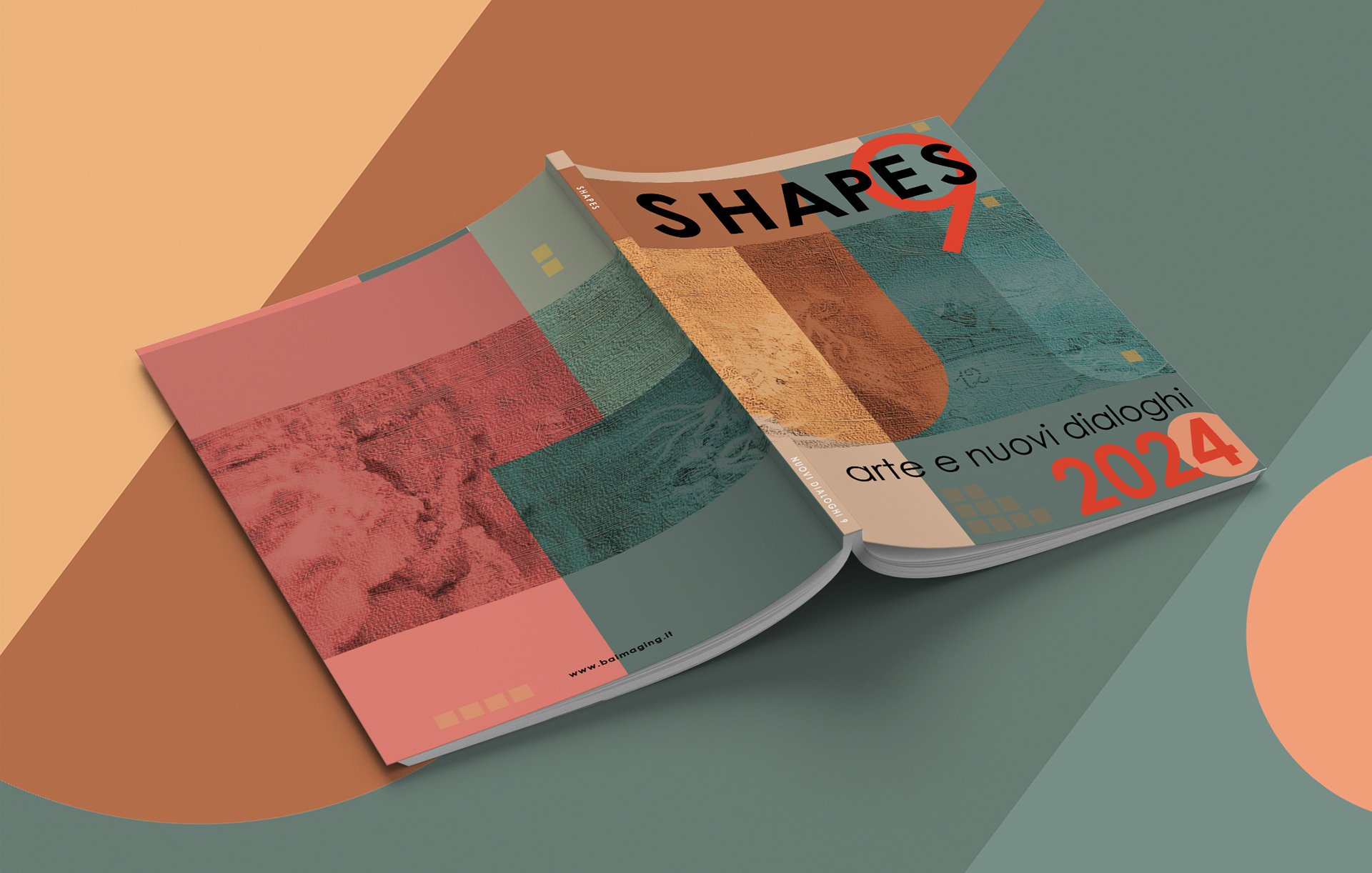 Copertina catalogo mostra SHAPES 2024