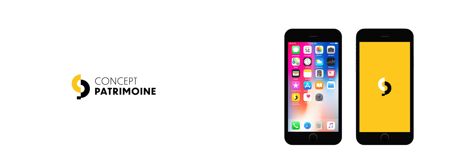 Concept Patrimoine / Client: Pix Associates / Logotype