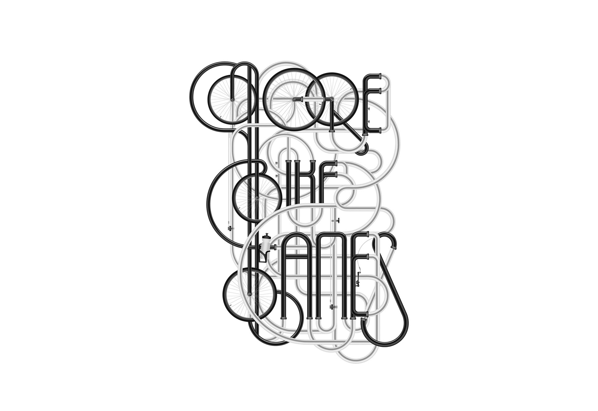 More Bike Lane / Client: bone-shaker magazine / Illustration