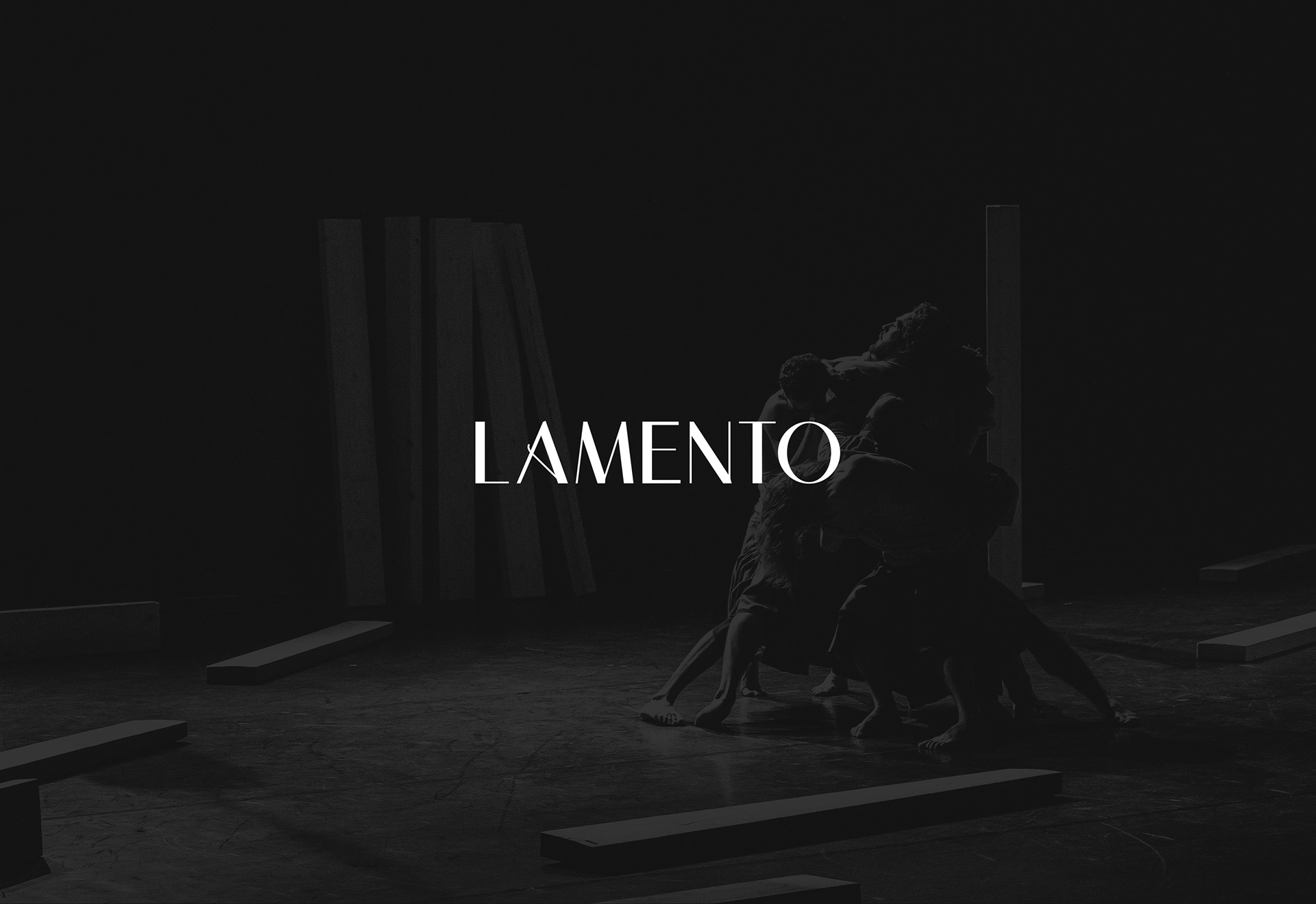 Lamento / Client: Cie Lamento / Logotype, Brand System, Web & App Design, Typography