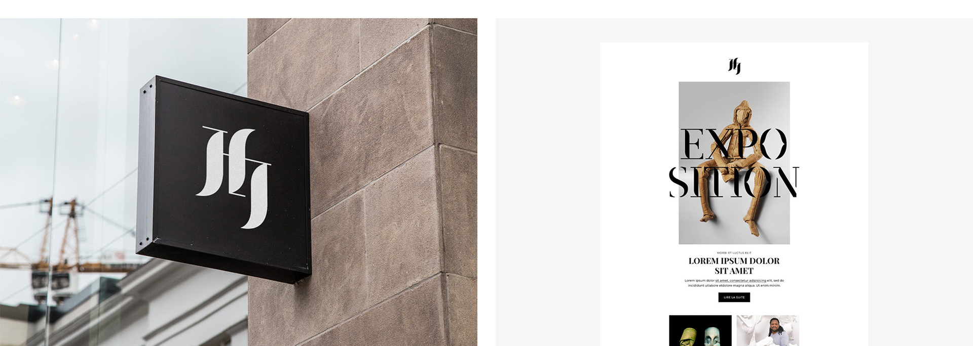 JFJ / Client: Junior Fritz Jacquet / Logotype, Identity Design, Brand Guidelines, Typography