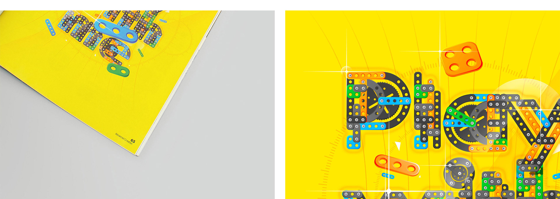 Play with me / Client: Advanced Creation magazine / Illustration