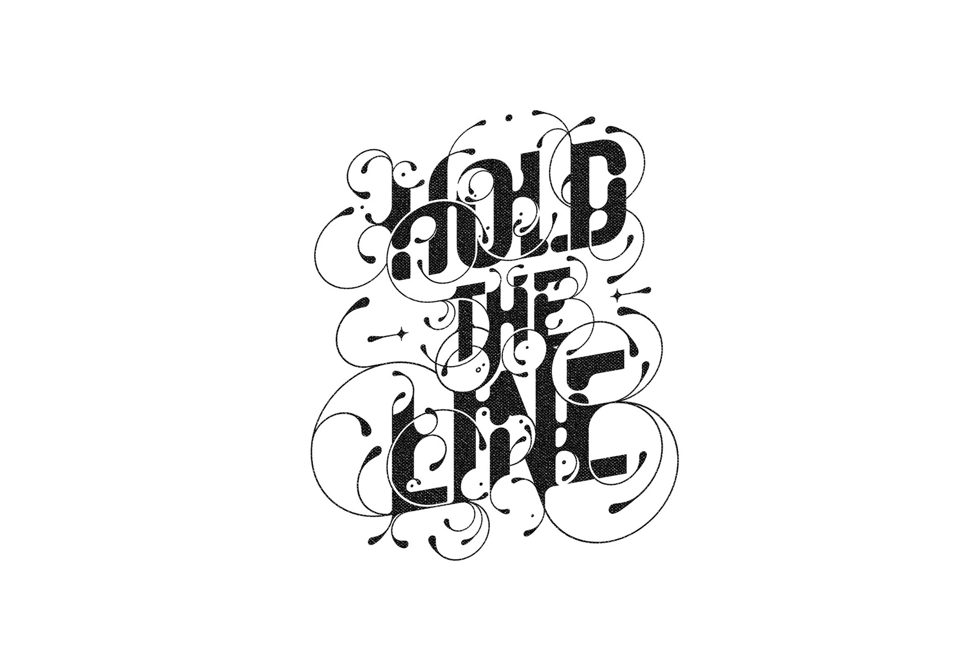 Hold the line / Client: Kronex / Illustration