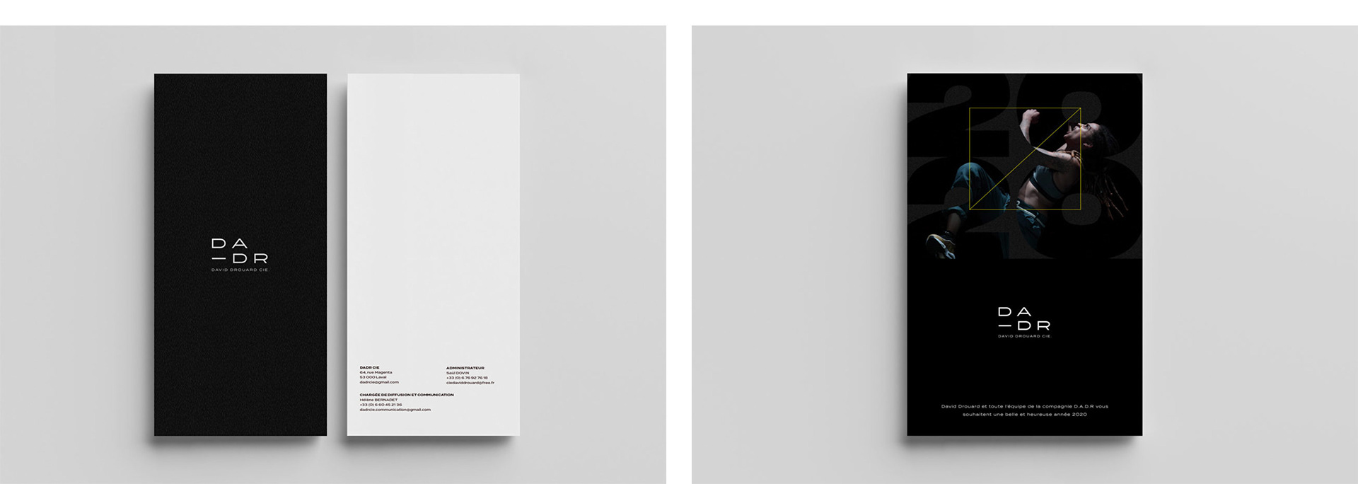 DA–DR / Client: Association Chantier / Art Direction, Editorial Design, Pattern Design