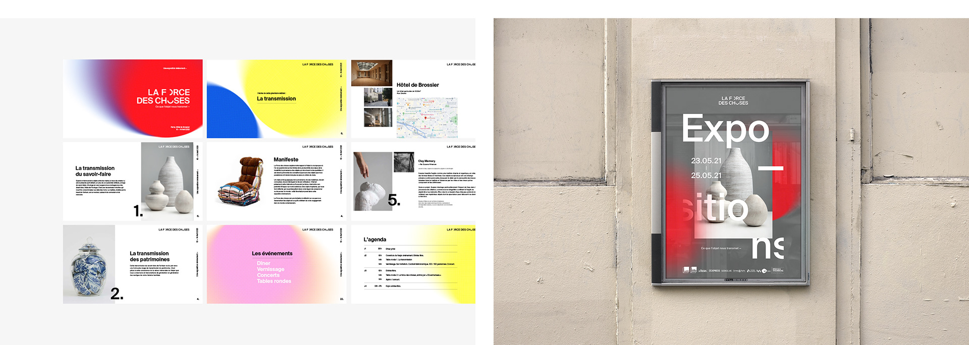 La force des choses / Client: Studio Kankyo / Logotype, Brand System, Editorial Design, Typography